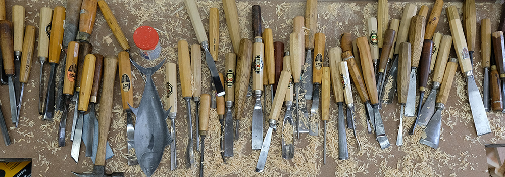 Wood carving tools