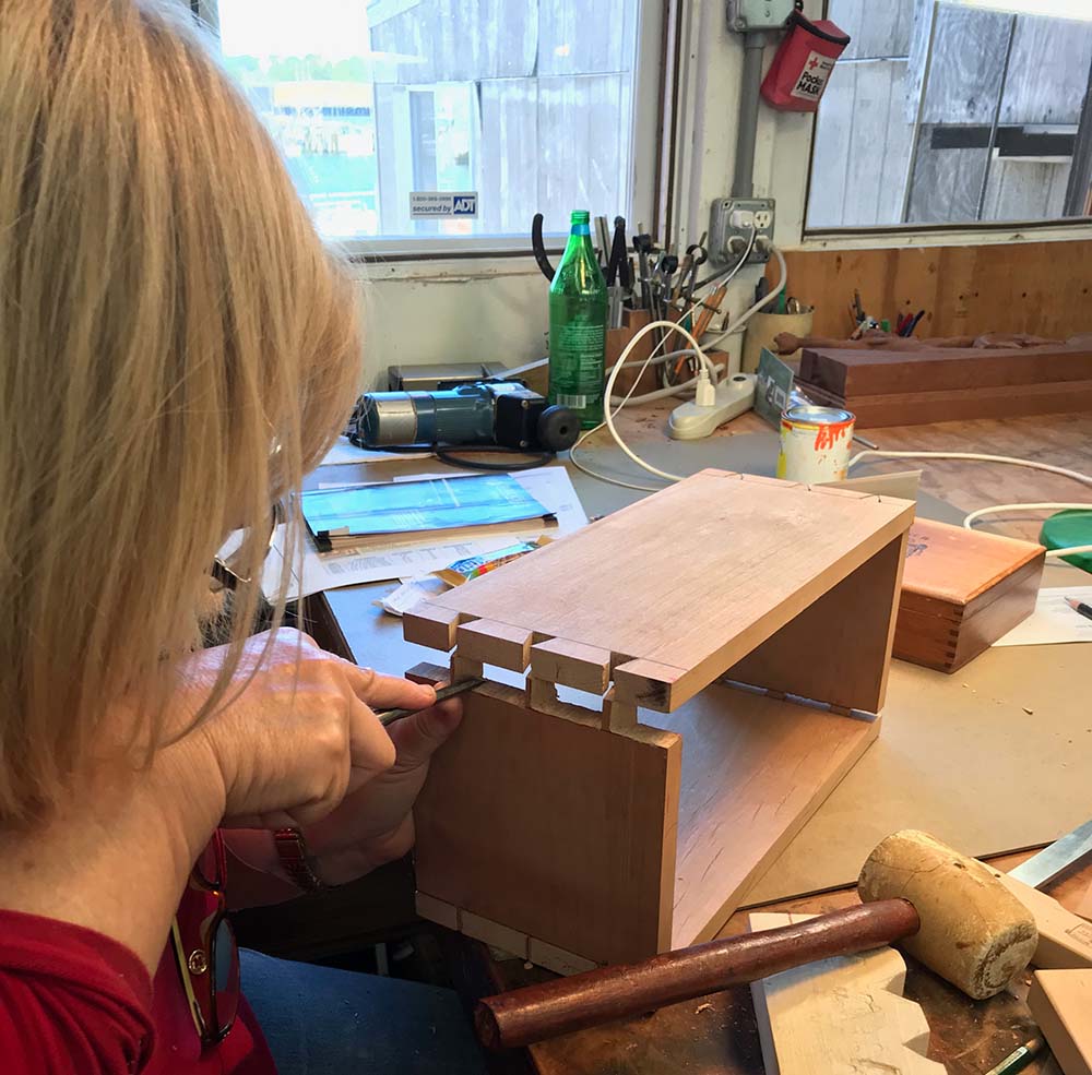 Decorative keepsake Box Workshop with Dovetails